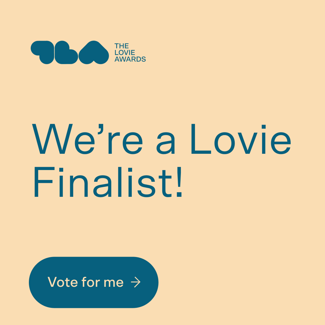 Lovie vote banner